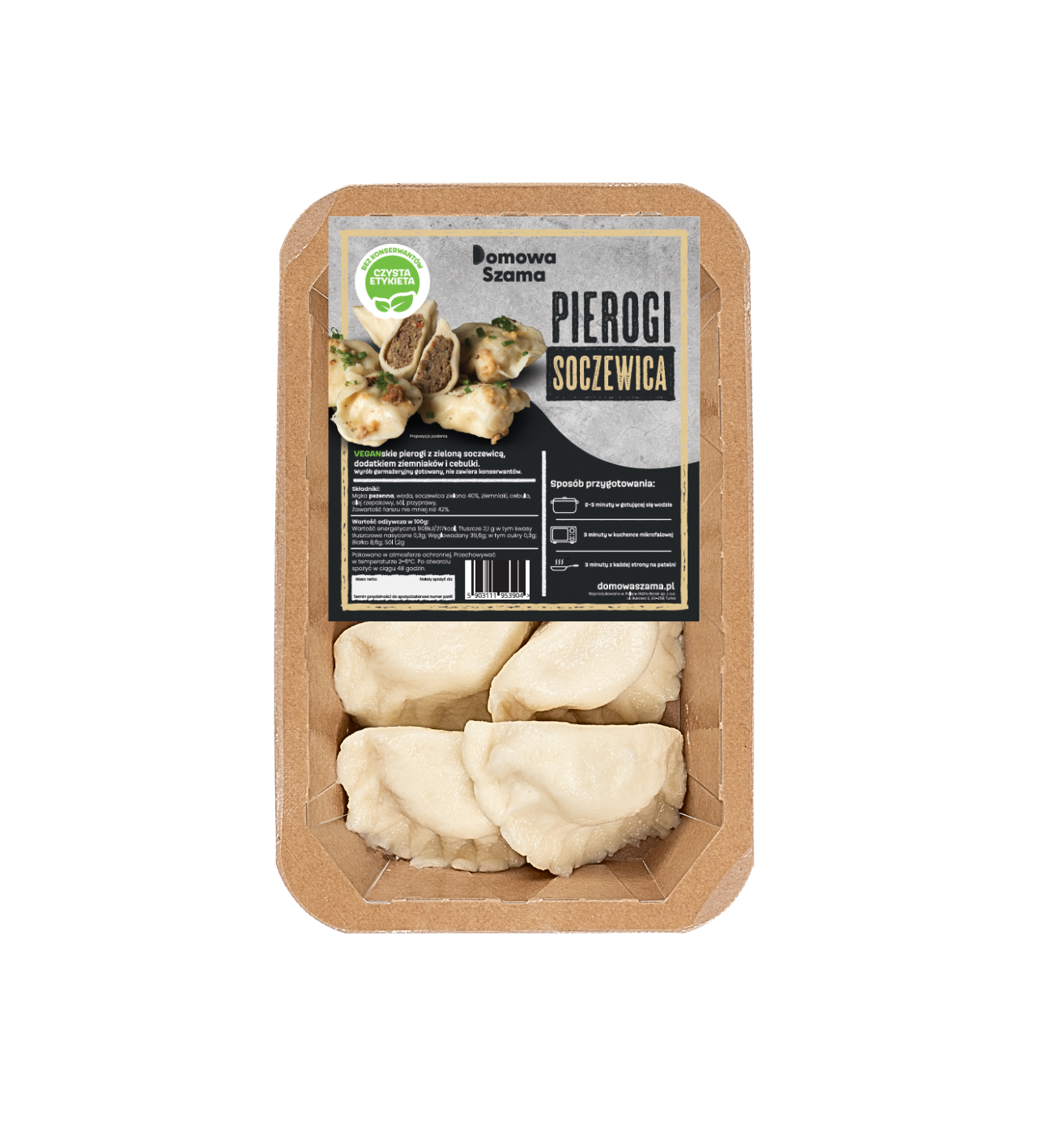 DS Pierogi z Soczewicą 350 G